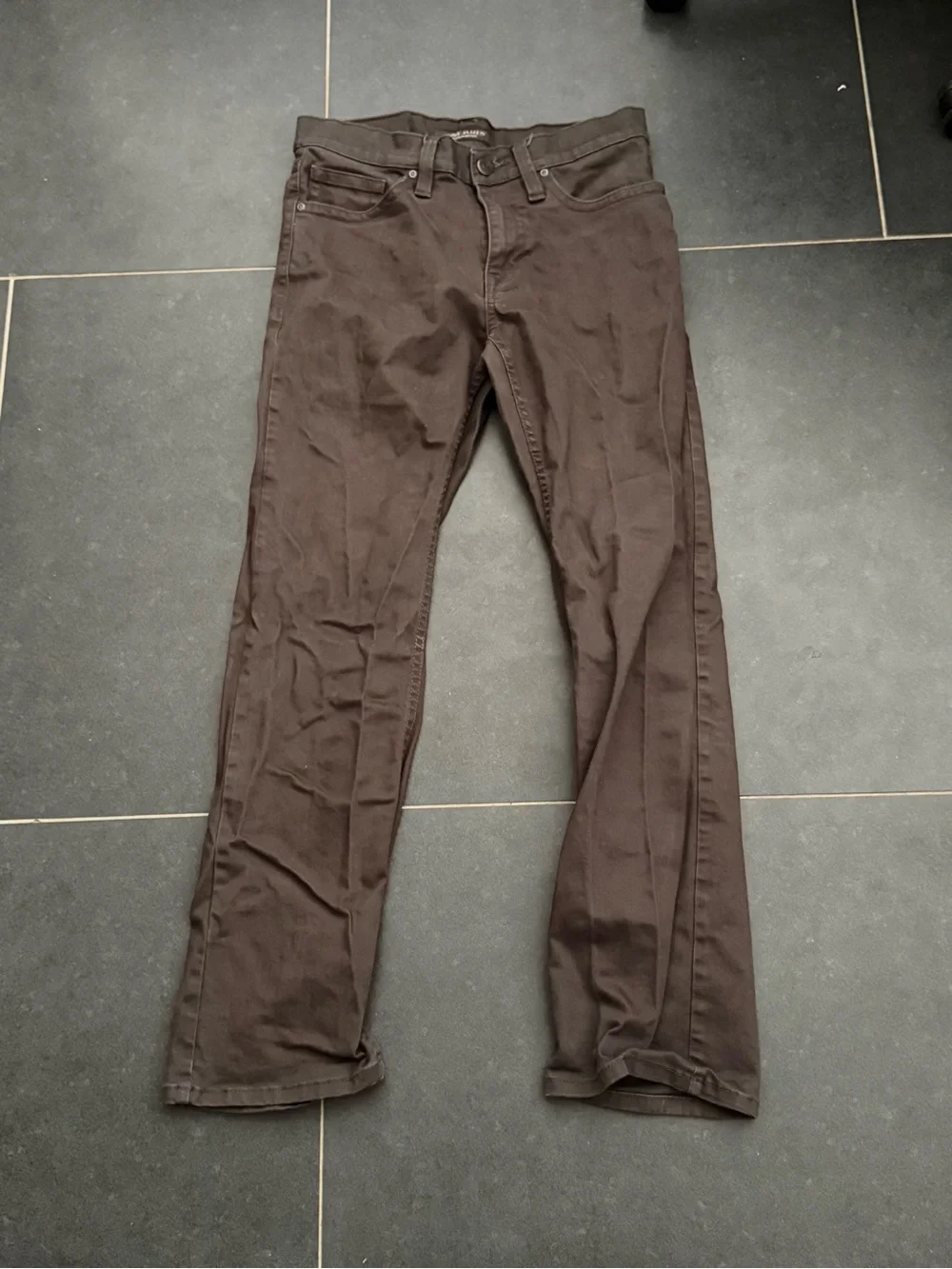 Cody James Straight Leg Jeans 31x32 – Dark Brown / Charcoal